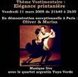 flyer grand bal tango  Paris avec Oliver & Marisa