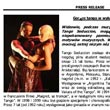 dossier de presse Tango Seduccion tournée Pologne 2005