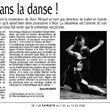 article sur Orlando Coco Dias & Delphine Robin dans le journal français "Le Patriote"